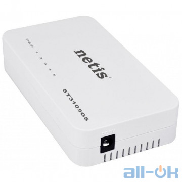 Комутатор некерований NETIS SYSTEMS ST3105GS UA UCRF