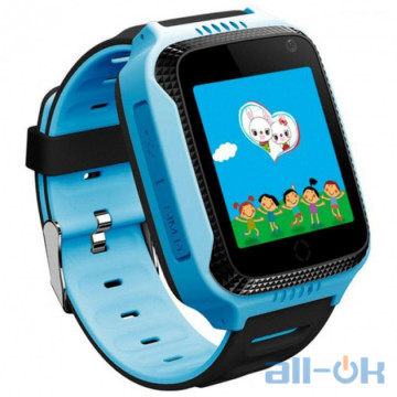 Дитячий розумний годинник Smart Baby G900A (Q65) Blue UA UCRF