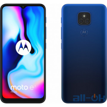 Motorola E7 Plus 4/64GB Misty Blue (PAKX0008RS)