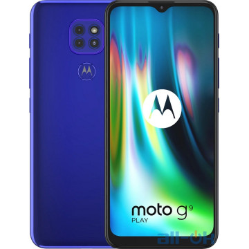 Motorola G9 Play 4/64GB Sapphire Blue (PAKK0016RS)