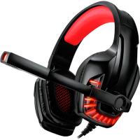 Комп'ютерна гарнітура REAL-EL GDX-7650 Black/Red UA UCRF