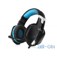 Комп'ютерна гарнітура REAL-EL GDX-7500 Black-Blue (EL124100015) UA UCRF