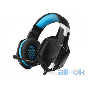 Комп'ютерна гарнітура REAL-EL GDX-7500 Black-Blue (EL124100015) UA UCRF