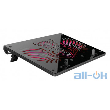 Охолоджувальна підставка для ноутбука ProLogix DCX-030 (rubber oil) 2 fans, Black