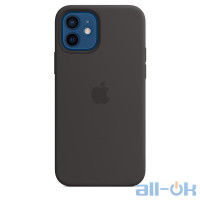 Чохол для смартфону Apple iPhone 12/12 Pro Silicone Case with MagSafe - Black (MHL73)