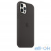 Чохол для смартфону Apple iPhone 12/12 Pro Silicone Case with MagSafe - Black (MHL73) — інтернет магазин All-Ok. фото 2