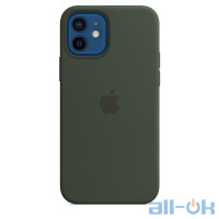 Чохол для смартфону Apple iPhone 12/12 Pro Silicone Case with MagSafe - Cyprus Green (MHL33)