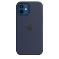 Чохол для смартфону Apple iPhone 12/12 Pro Silicone Case with MagSafe - Deep Navy (MHL43)