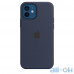Чохол для смартфону Apple iPhone 12/12 Pro Silicone Case with MagSafe - Deep Navy (MHL43) — інтернет магазин All-Ok. фото 3