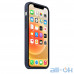 Чохол для смартфону Apple iPhone 12/12 Pro Silicone Case with MagSafe - Deep Navy (MHL43) — інтернет магазин All-Ok. фото 1