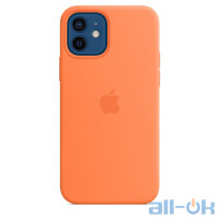 Чохол для смартфону Apple iPhone 12/12 Pro Silicone Case with MagSafe - Kumquat (MHKY3)