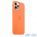 Чохол для смартфону Apple iPhone 12/12 Pro Silicone Case with MagSafe - Kumquat (MHKY3) — інтернет магазин All-Ok. фото 2