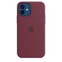 Чохол для смартфону Apple iPhone 12/12 Pro Silicone Case with MagSafe - Plum (MHL23) 