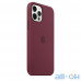 Чохол для смартфону Apple iPhone 12/12 Pro Silicone Case with MagSafe - Plum (MHL23)  — інтернет магазин All-Ok. фото 2