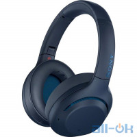 Навушники з мікрофоном Sony WH-XB900N Blue