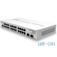 Комутатор Mikrotik CRS326-24G-2S+IN