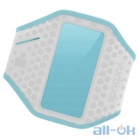 Чохол для смартфона Yurbuds Universal Ergosport Armband Gray/Aqua for women YBWNUARM01GNA
