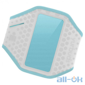 Чохол для смартфона Yurbuds Universal Ergosport Armband Gray/Aqua for women YBWNUARM01GNA