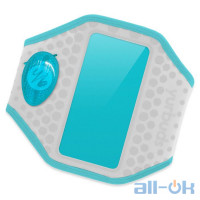 Чохол для смартфона Yurbuds Universal Ergosport LED Armband Gray/Aqua for women YBWNUARM02GNA