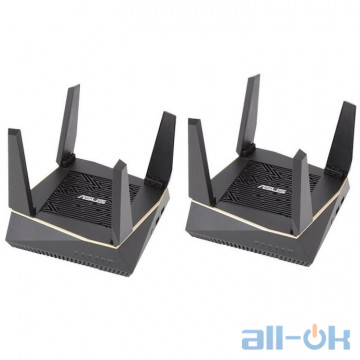 Wi-Fi роутер ASUS AiMesh AX6100 WiFi System (RT-AX92U 2 Pack) UA UCRF