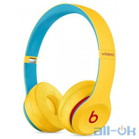 Навушники з мікрофоном Beats by Dr. Dre Solo 3 Wireless Club Yellow (MV8U2)