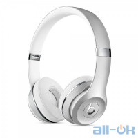 Навушники з мікрофоном Beats by Dr. Dre Solo3 Wireless Silver (MNEQ2)