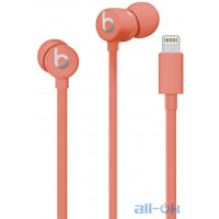 Навушники з мікрофоном Beats by Dr. Dre urBeats3 Earphones with Lightning Connector Coral (MUHV2)
