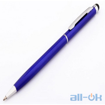 Універсальний ємнісний стілус- кулькова ручка Stylus pen Dark Blue