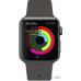 Ремінець UWatch Silicone Strap для Apple Watch 38/40 mm Cocoa — інтернет магазин All-Ok. фото 1