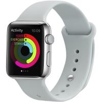 Ремінець UWatch Silicone Strap для Apple Watch 38/40 mm Soft White