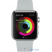 Ремінець UWatch Silicone Strap для Apple Watch 38/40 mm Soft White — інтернет магазин All-Ok. фото 1