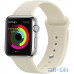 Ремінець UWatch Silicone Strap для Apple Watch 38/40 mm Antique White — інтернет магазин All-Ok. фото 2