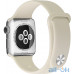 Ремінець UWatch Silicone Strap для Apple Watch 38/40 mm Antique White — інтернет магазин All-Ok. фото 1