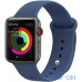 Ремінець UWatch Silicone Strap для Apple Watch 38/40 mm Ocean Blue — інтернет магазин All-Ok. фото 2
