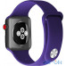 Ремінець UWatch Silicone Strap для Apple Watch 38/40 mm Deep Purple — інтернет магазин All-Ok. фото 1
