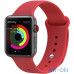 Ремінець UWatch Silicone Strap для Apple Watch 38/40 mm Red — інтернет магазин All-Ok. фото 2