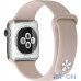 Ремінець UWatch Silicone Strap для Apple Watch 38/40 mm  Pink Sand — інтернет магазин All-Ok. фото 1