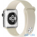Ремінець UWatch Silicone Strap для Apple Watch 42/44 mm Antique White — інтернет магазин All-Ok. фото 1
