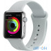 Ремінець UWatch Silicone Strap для Apple Watch 42/44 mm Soft White — інтернет магазин All-Ok. фото 2