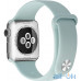 Ремінець UWatch Silicone Strap для Apple Watch 42/44 mm Turquoise — інтернет магазин All-Ok. фото 1