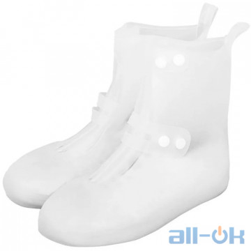 Дождевики для обуви силиконовые многоразовые Xiaomi Zaofeng Rainproof Shoe Cover M (36-37)