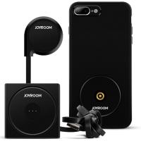 Чохол для бездротової зарядки Joyroom ZS141 Magnetic iPhone Case Black