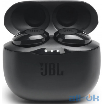 Навушники TWS ("повністю бездротові") JBL T125 TWS Black JBLT125TWSBLK UA UCRF