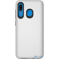Чохол-накладка TOTO Triangle TPU+PC Case Samsung Galaxy A20/A30 Silver