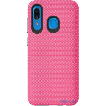Чохол-накладка TOTO Triangle TPU+PC Case Samsung Galaxy A20/A30 Pink