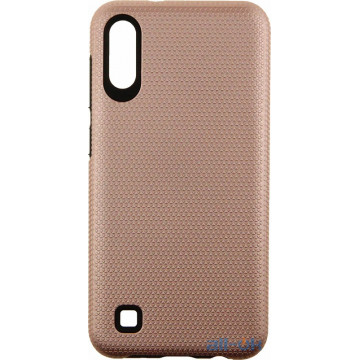 Чохол-накладка  TOTO Triangle TPU+PC Case Samsung Galaxy A10 Rose Gold
