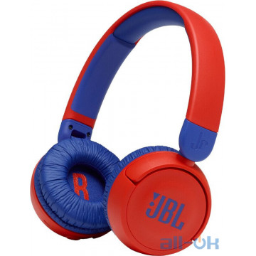 Навушники з мікрофоном JBL JR 310BT Red JBLJR310BTRED UA UCRF