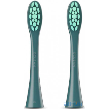 Набір змінних універсальних насадок Oclean PW09 Toothbrush Head for One/SE/Air/X/F1 Mist Green 2 pcs