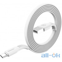 Кабель USB Baseus USB Cable to USB-C Tough 1m White (CATZY-B02)
