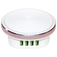 Мережевий зарядний пристрій + світлодіодна лампа ColorWay LED Lamp White (CW-CHL44A) UA UCRF